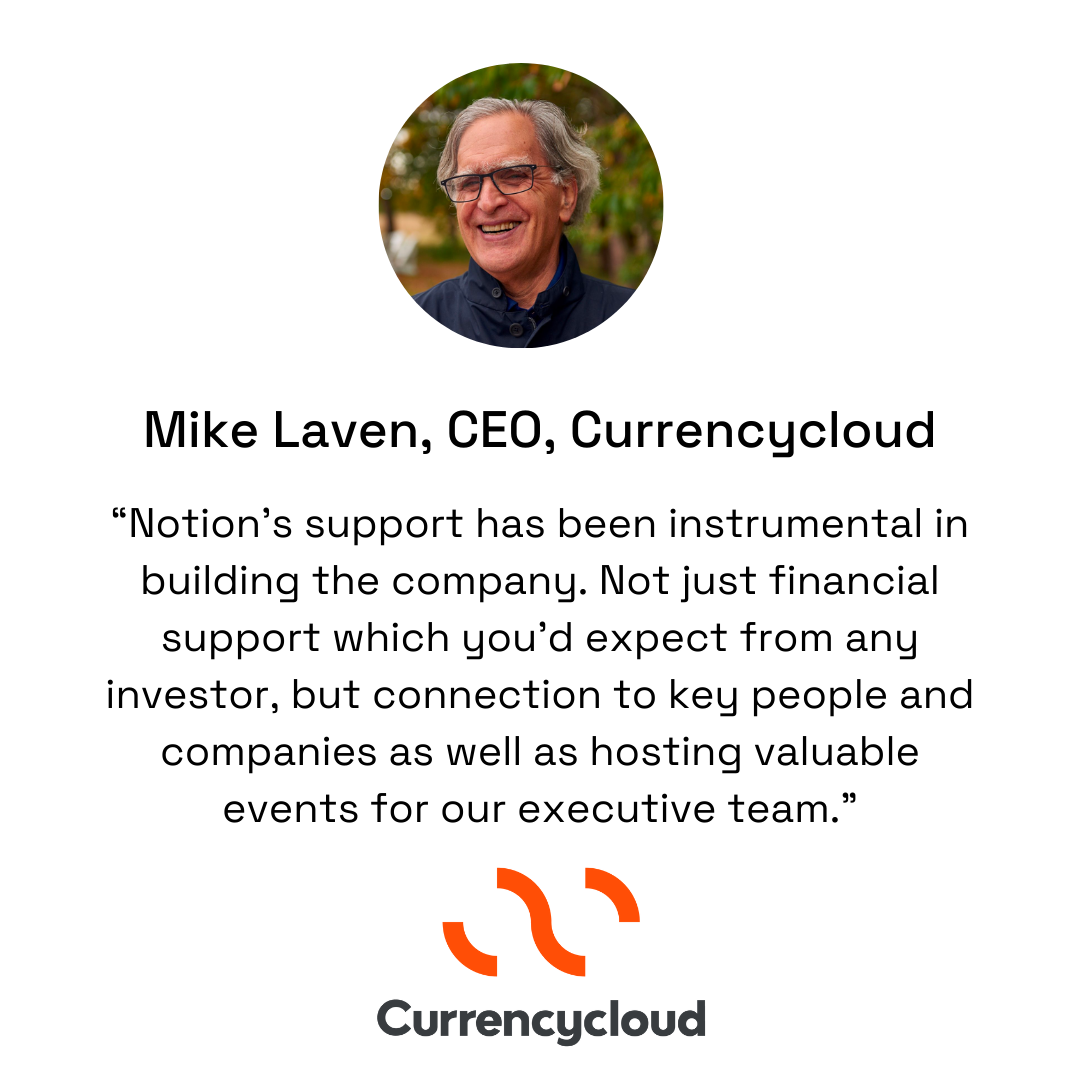 Mike Laven, CEO, Currencycloud